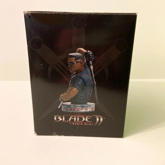 2002 Blade 2 Wesley Snipes Resin Bust Dynamic Forces Limited Edition 0543/1998 - Picture 9 of 16